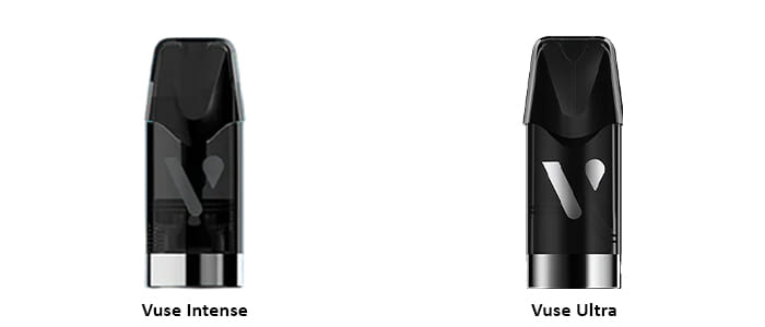 Recharges Vuse Intense et Ultra compatibles